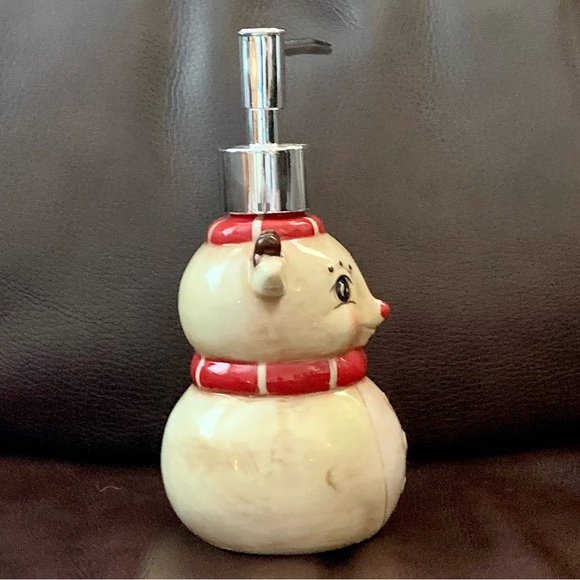 Johanna Parker Christmas Reindeer Ceramic Soap Dispenser - Picture 6 of 13